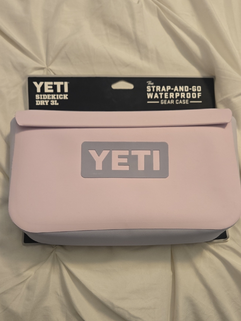 Yeti Sidekick 3L In Cherry Blossom Color Gear Case - Light Lavender W Gray Logo